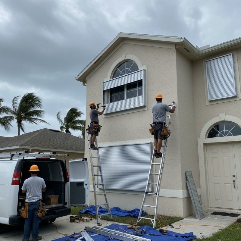 Hurricane Shutter Installation