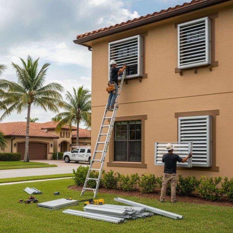 Hurricane Shutter Installation in Littleton, CO