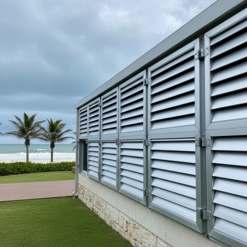 Hurricane Shutter Installation in Olathe, KS