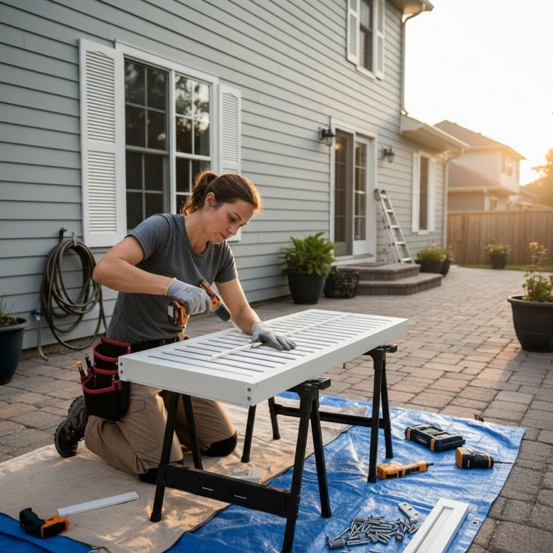 Shutter Reattachment in Arvada, CO